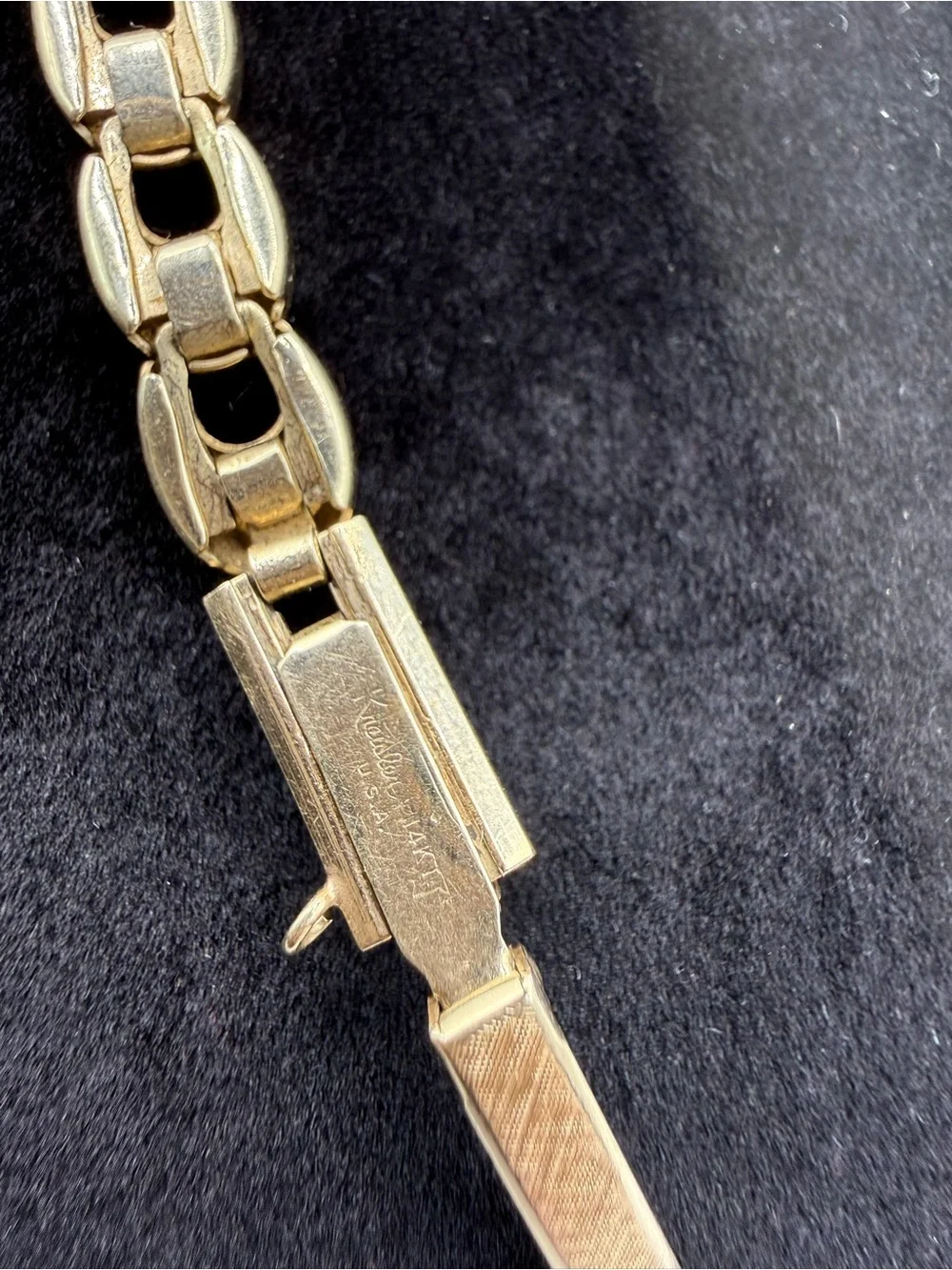Vintage 1966 Omega 14K Solid Gold Diamond Ladies Watch 23.33g Running
